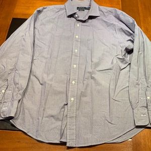 Polo Ralph Lauren Custom Fit Purple Shirt